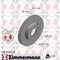 Zimmermann Brake Disc - Standard/Coated, 610370120 610370120 - alternate 1
